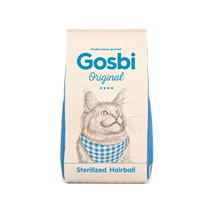 Gosbi Cat Sterilized Hairball 1 kg
