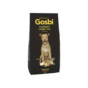 Gosbi Dog Grain Free Adult Duck Medium 3 kg