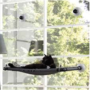 Cama ventana gatos